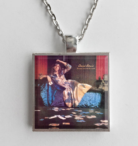 David Bowie - The Man Who Sold the World- Album Cover Art Pendant Necklace