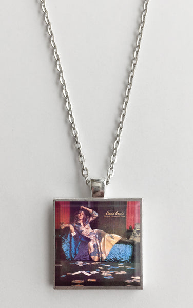 David Bowie - The Man Who Sold the World- Album Cover Art Pendant Necklace