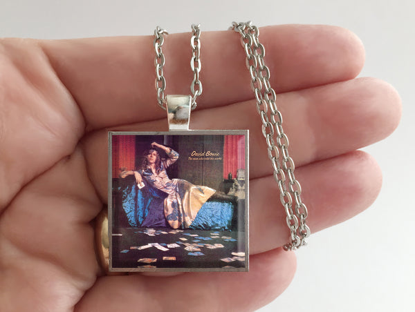 David Bowie - The Man Who Sold the World- Album Cover Art Pendant Necklace