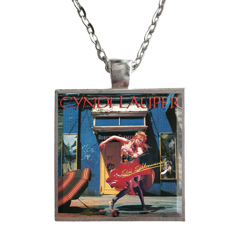 Cyndi Lauper - She's So Unusual - Album Cover Art Pendant Necklace