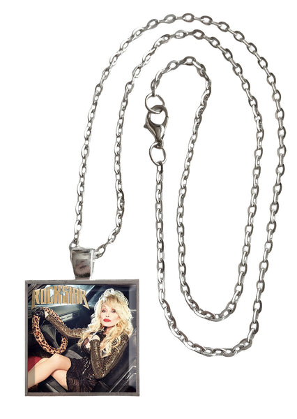 Dolly Parton - Rockstar - Album Cover Art Pendant Necklace