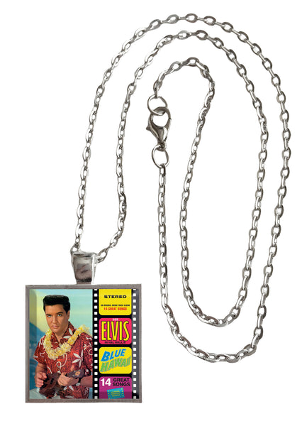 Elvis Presley - Blue Hawaii - Album Cover Art Pendant Necklace