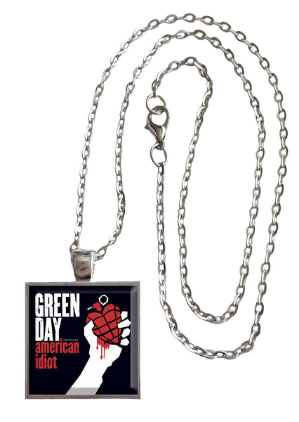 Green Day - American Idiot - Album Cover Art Pendant Necklace