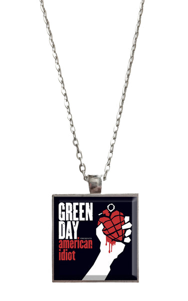 Green Day - American Idiot - Album Cover Art Pendant Necklace