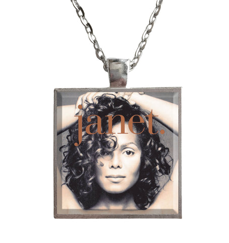 Janet Jackson - Janet - Album Cover Art Pendant Necklace