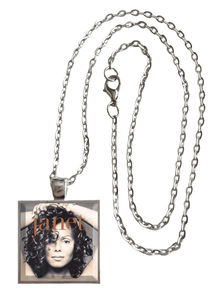 Janet Jackson - Janet - Album Cover Art Pendant Necklace