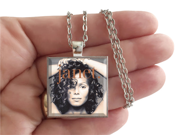 Janet Jackson - Janet - Album Cover Art Pendant Necklace