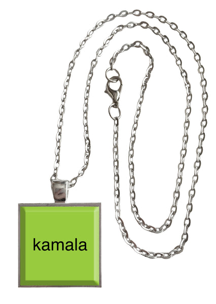 Kamala Harris Brat for President Campaign Pendant Necklace