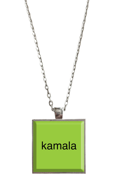 Kamala Harris Brat for President Campaign Pendant Necklace