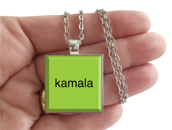 Kamala Harris Brat for President Campaign Pendant Necklace