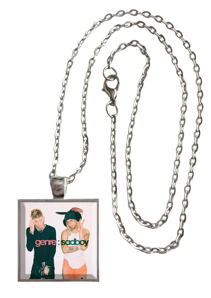 mgk & Trippie Redd - genre : sadboy - Album Cover Art Pendant Necklace