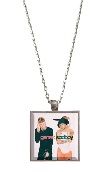 mgk & Trippie Redd - genre : sadboy - Album Cover Art Pendant Necklace