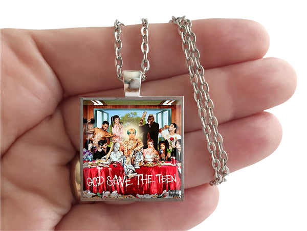 Mod Sun - God Save the Teen - Album Cover Art Pendant Necklace