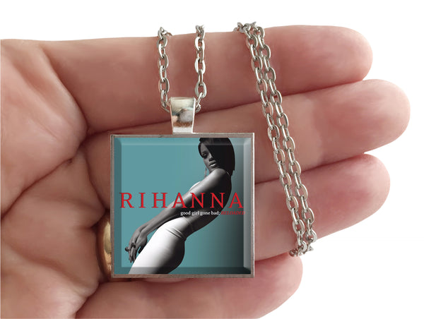 Rihanna - Good Girl Gone Bad - Album Cover Art Pendant Necklace