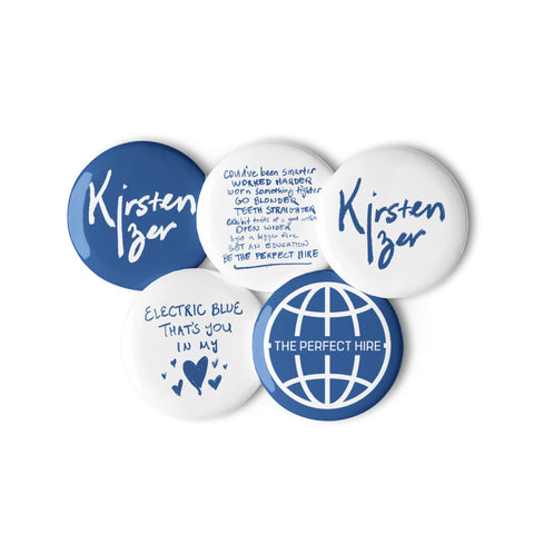 Kirsten Izer The Perfect Hire Button Pin Set