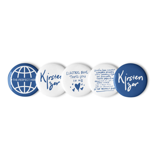 Kirsten Izer The Perfect Hire Button Pin Set