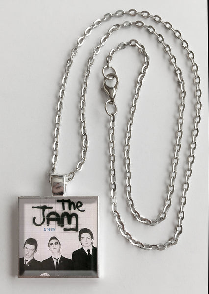 The Jam - In the City- Album Cover Art Pendant Necklace