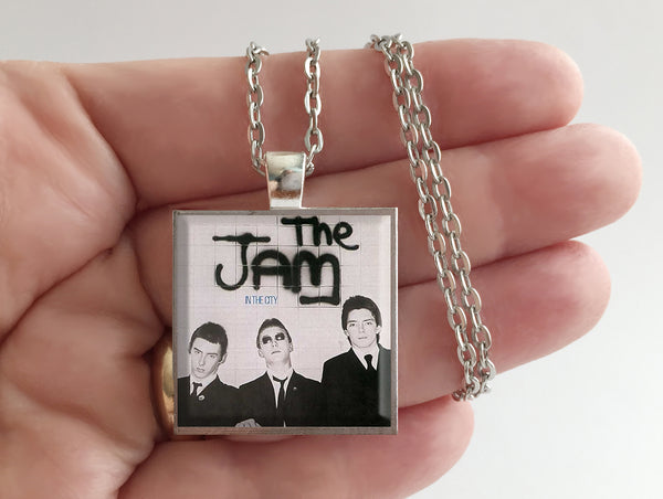 The Jam - In the City- Album Cover Art Pendant Necklace