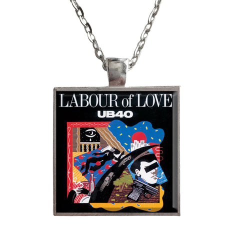 UB40 - Labour of Love - Album Cover Art Pendant Necklace