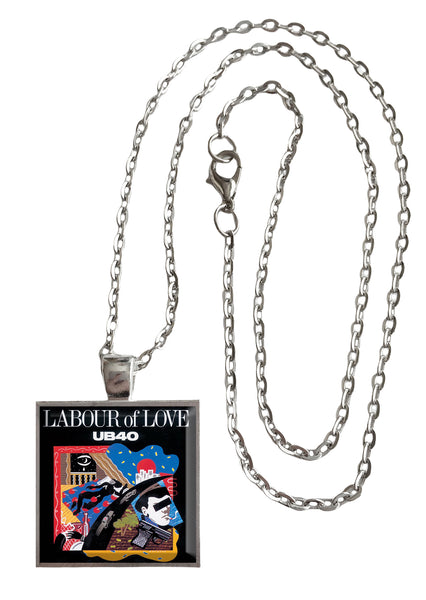 UB40 - Labour of Love - Album Cover Art Pendant Necklace