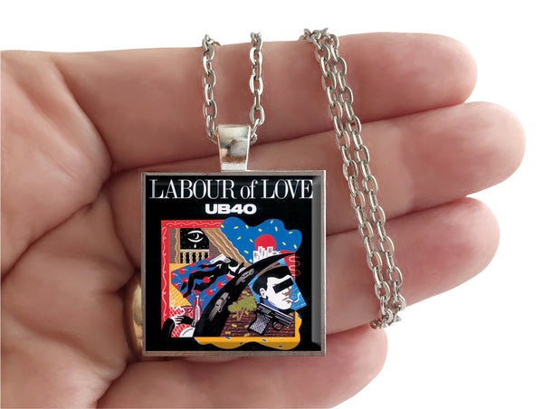 UB40 - Labour of Love - Album Cover Art Pendant Necklace