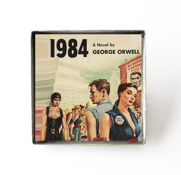 1984 - George Orwell - Book Cover Art Pin - Hollee