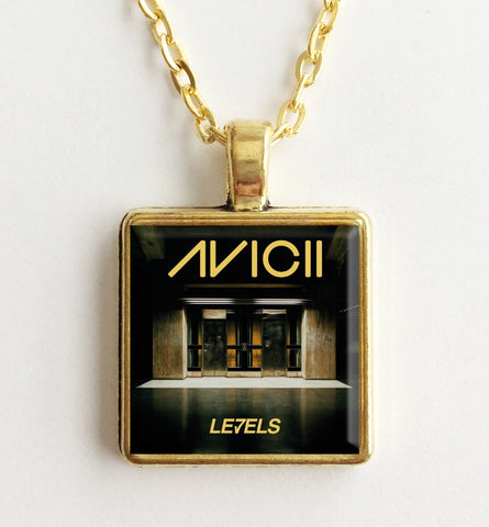 Avicii - Levels - Album Cover Art Pendant Necklace - Hollee