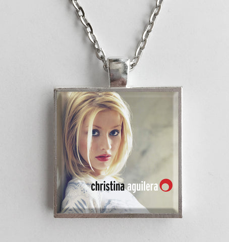 Christina Aguilera - Self Titled - Album Cover Art Pendant Necklace - Hollee