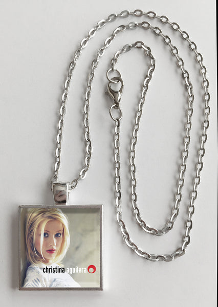 Christina Aguilera - Self Titled - Album Cover Art Pendant Necklace - Hollee