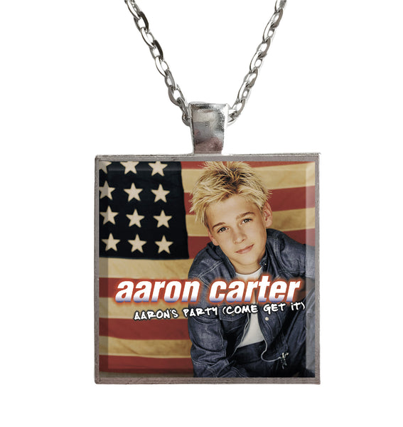 Aaron Carter - Aaron's Party (Come Get It) - Album Cover Art Pendant Necklace