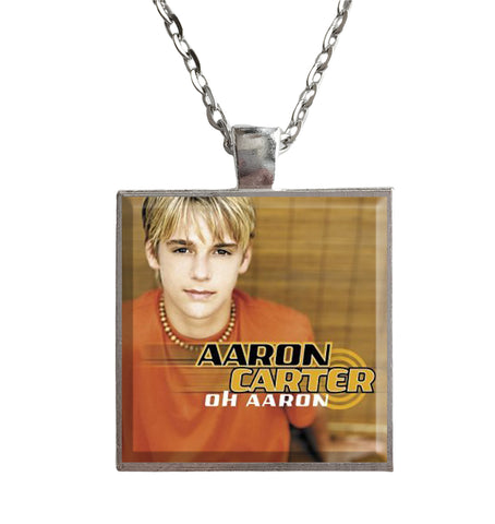 Aaron Carter - Oh Aaron - Album Cover Art Pendant Necklace