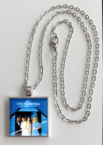 ABBA - Voulez-Vous - Album Cover Art Pendant Necklace - Hollee
