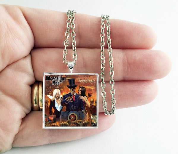 Adrenaline Mob - We The People - Album Cover Art Pendant Necklace - Hollee