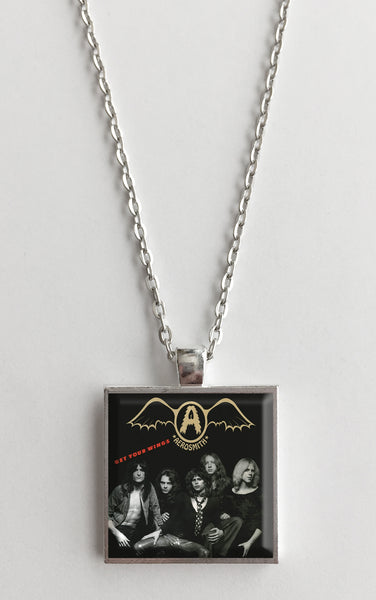 Aerosmith - Get Your Wings - Album Cover Art Pendant Necklace - Hollee