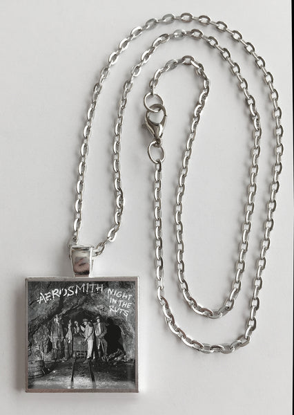 Aerosmith - Night in the Ruts - Album Cover Art Pendant Necklace - Hollee