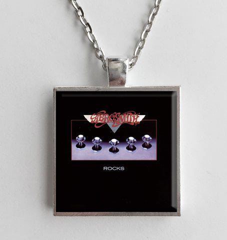 Aerosmith - Rocks - Album Cover Art Pendant Necklace - Hollee