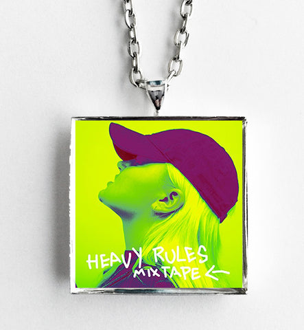 Alma - Heavy Rules Mixtape - Album Cover Art Pendant Necklace - Hollee