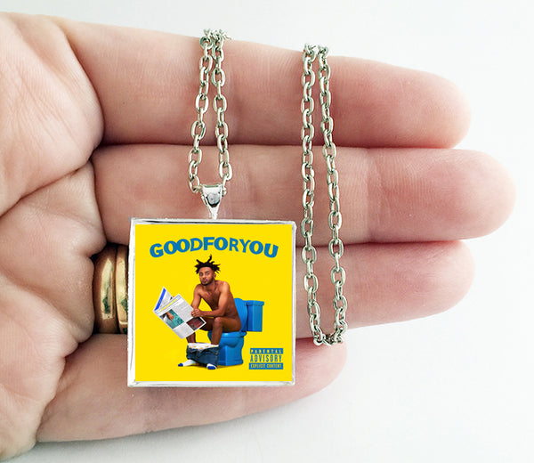 Amine - Good For You - Album Cover Art Pendant Necklace - Hollee