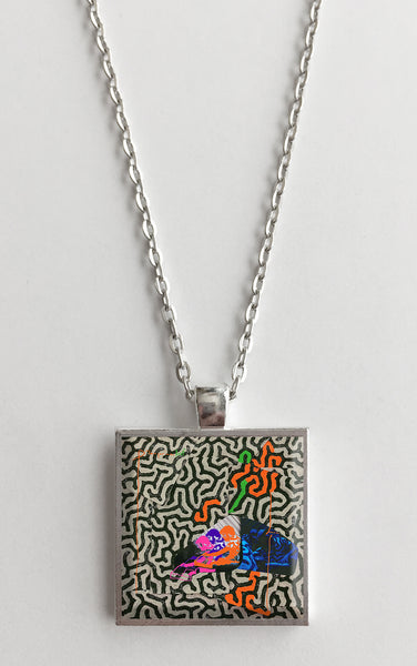 Animal Collective - Tangerine Reef - Album Cover Art Pendant Necklace - Hollee
