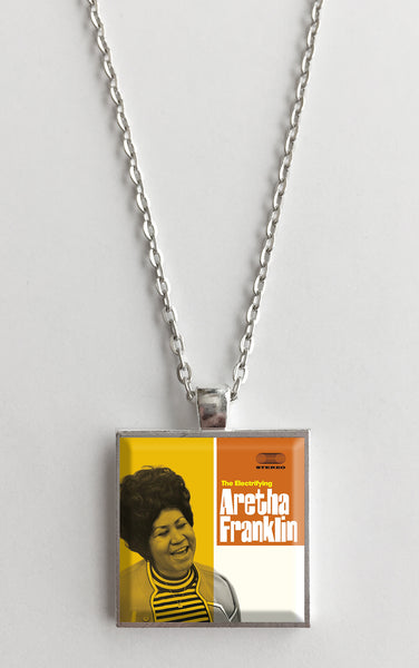 Aretha Franklin - The Electrifying - Album Cover Art Pendant Necklace - Hollee