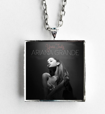 Ariana Grande - Yours Truly - Album Cover Art Pendant Necklace - Hollee