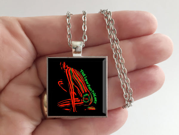 A Tribe Called Quest - The Low End Theory - Album Cover Art Pendant Necklace - Hollee