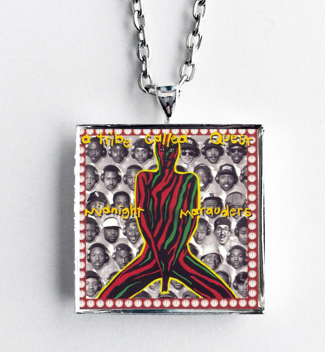 A Tribe Called Quest - Midnight Marauders - Album Cover Art Pendant Necklace - Hollee