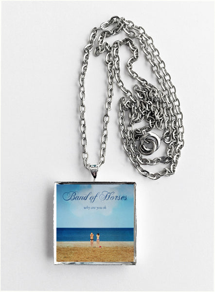 Band of Horses - Why Are You Ok - Album Cover Art Pendant Necklace - Hollee