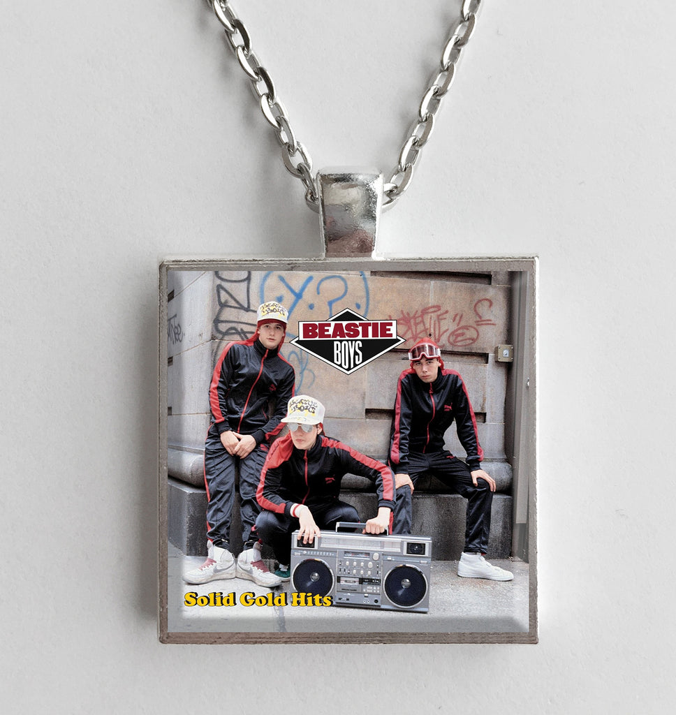 Beastie Boys - Solid Gold Hits - Album Cover Art Pendant Necklace - Hollee