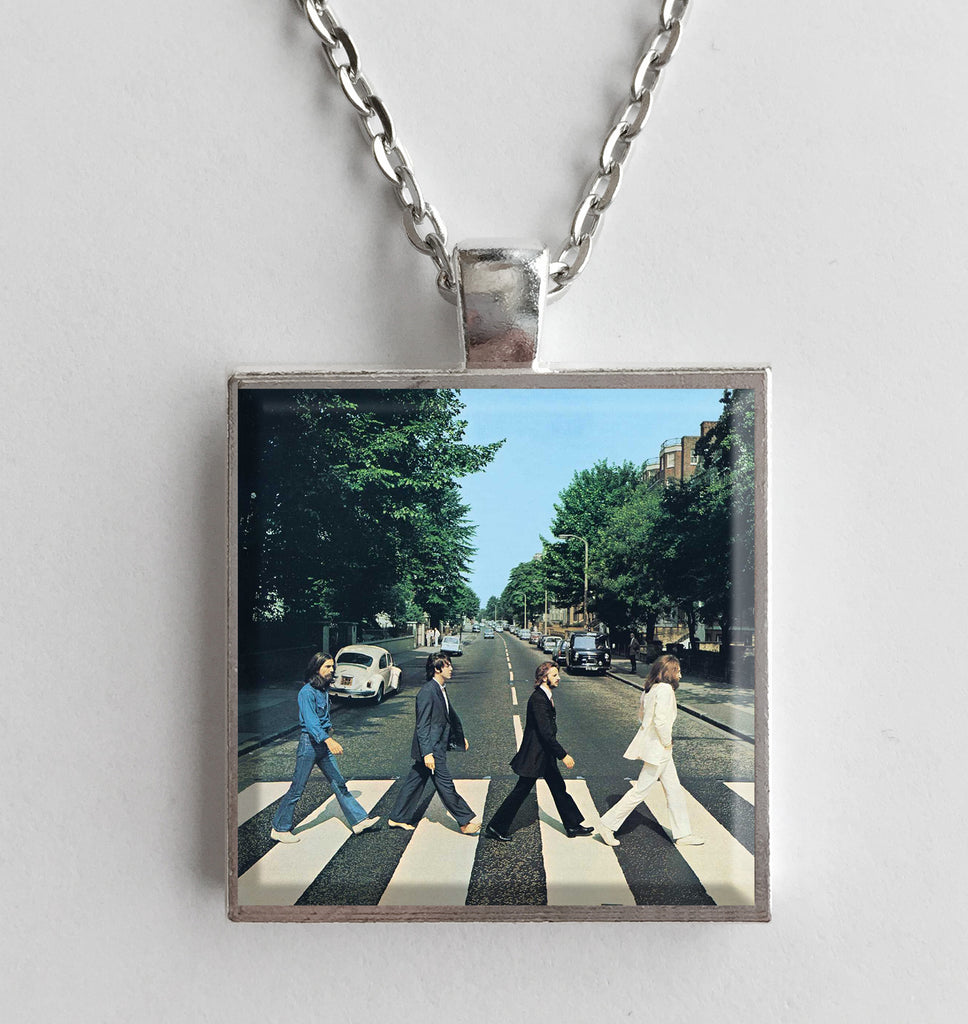 The Beatles - Abbey Road - Album Cover Art Pendant Necklace - Hollee
