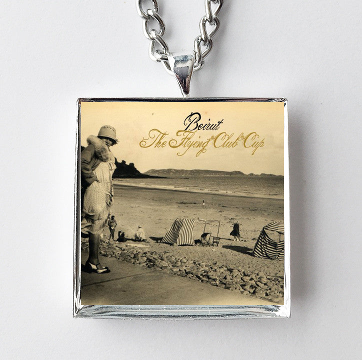 Beirut - The Flying Club Cup - Album Cover Art Pendant Necklace - Hollee