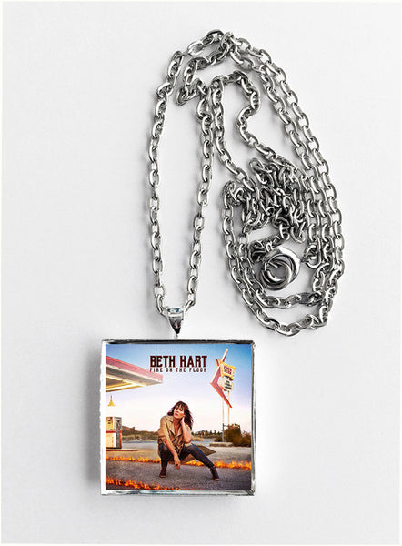 Beth Hart - Fire on the Floor - Album Cover Art Pendant Necklace - Hollee