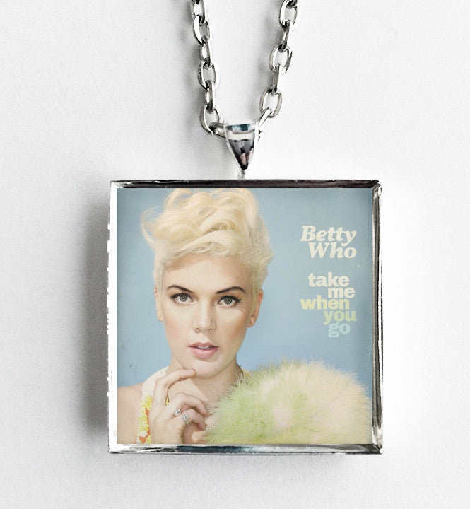 Betty Who - Take Me When You Go - Album Cover Art Pendant Necklace - Hollee