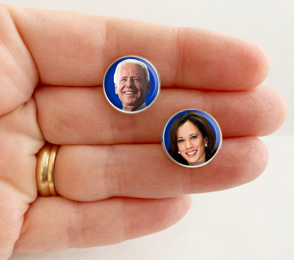 Joe Biden & Kamala Harris Presidential Campaign Earrings